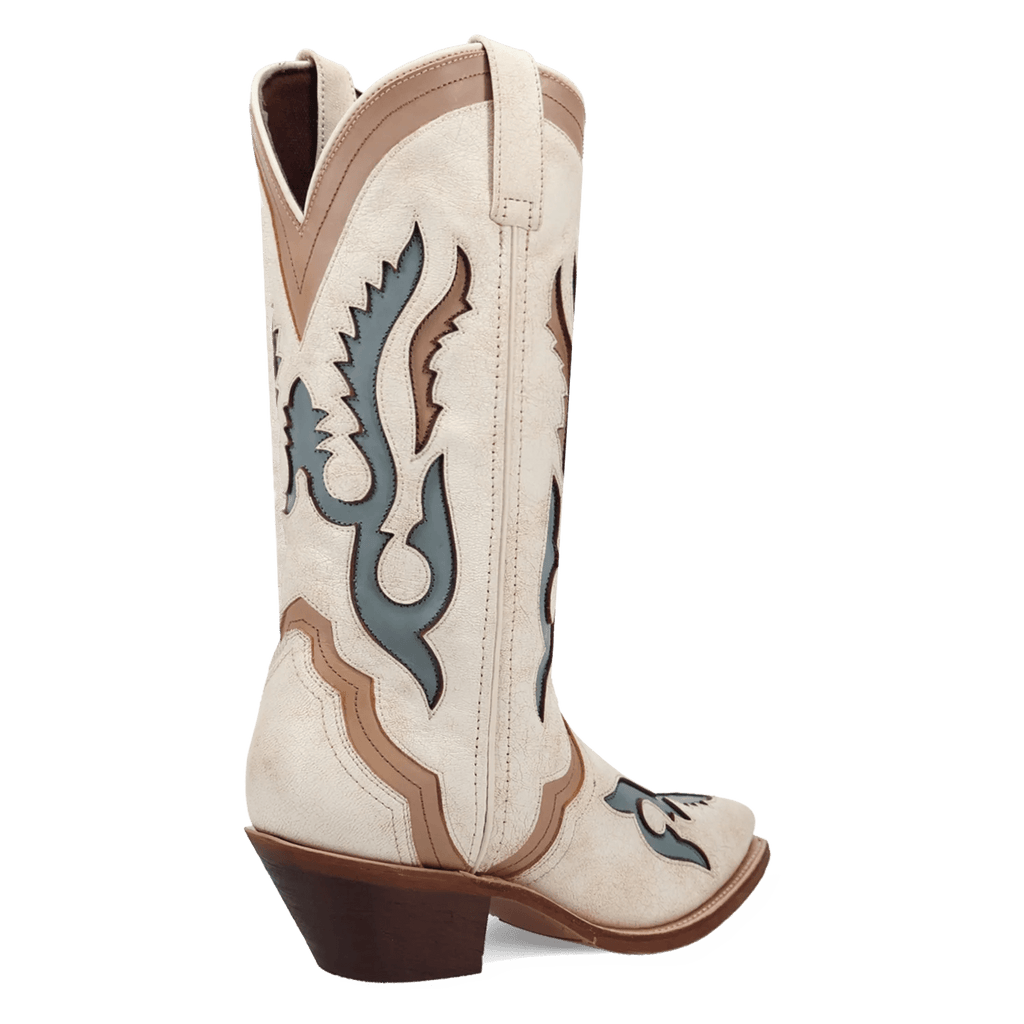 Laredo Honky-Tonk Halo - Women's Leather Cowgirl Boots - Honeysuckle & Sparrow