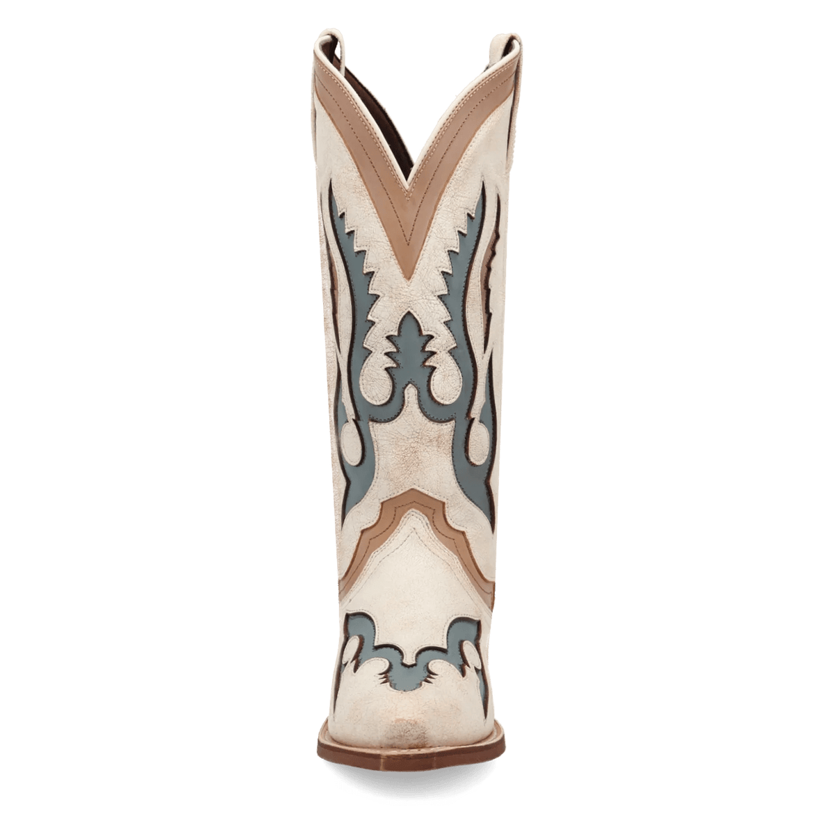 Laredo Honky-Tonk Halo - Women's Leather Cowgirl Boots - Honeysuckle & Sparrow