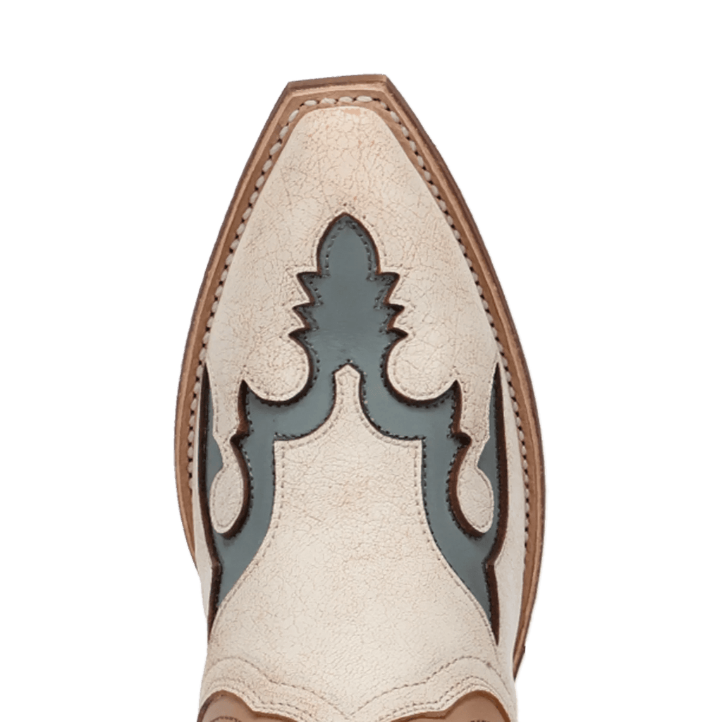 Laredo Honky-Tonk Halo - Women's Leather Cowgirl Boots - Honeysuckle & Sparrow