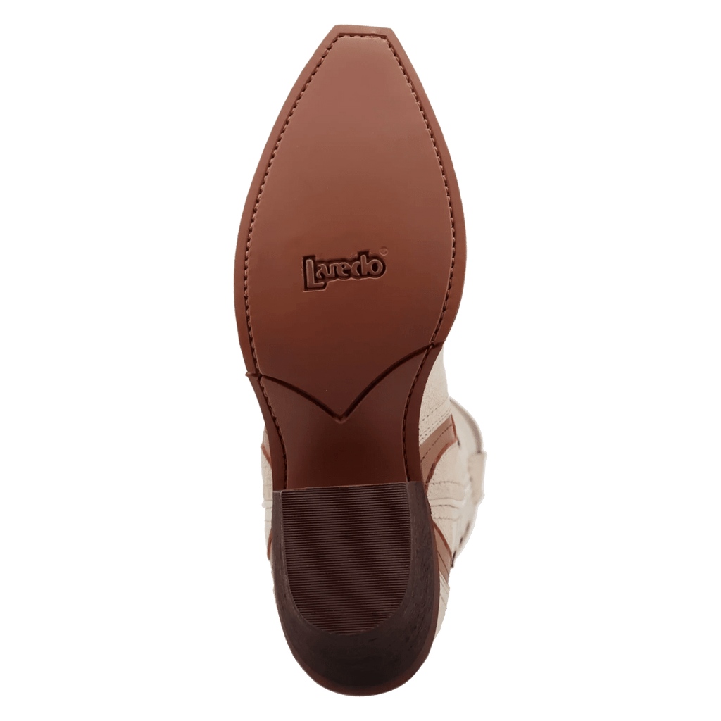 Laredo Honky-Tonk Halo - Women's Leather Cowgirl Boots - Honeysuckle & Sparrow