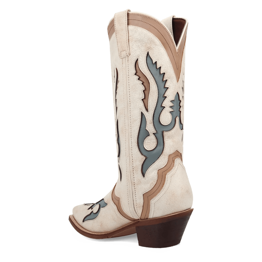 Laredo Honky-Tonk Halo - Women's Leather Cowgirl Boots - Honeysuckle & Sparrow