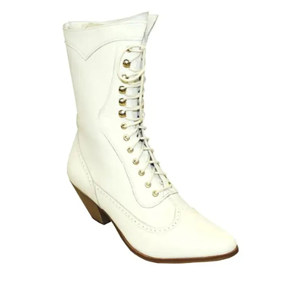 Rawhide Pocahontas - Womens Leather Cowgirl Boot - Honeysuckle & Sparrow