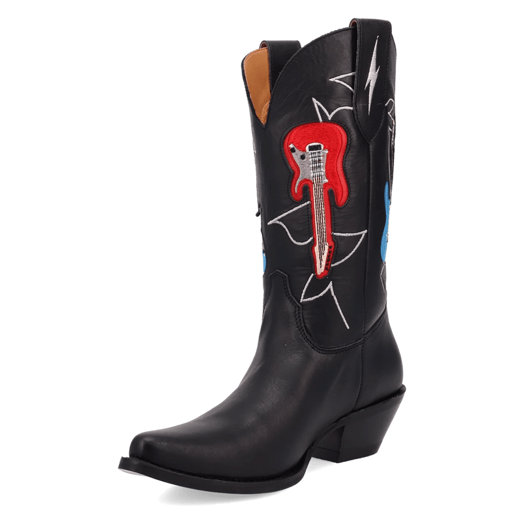 Dingo Jukebox - Women's Leather Cowgirl Boots - Honeysuckle & Sparrow