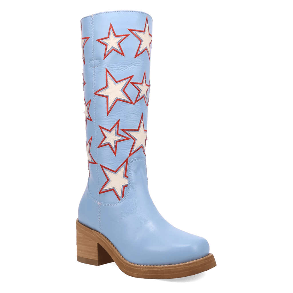 Dingo American Dream - Women's Leather Boots - Honeysuckle & Sparrow