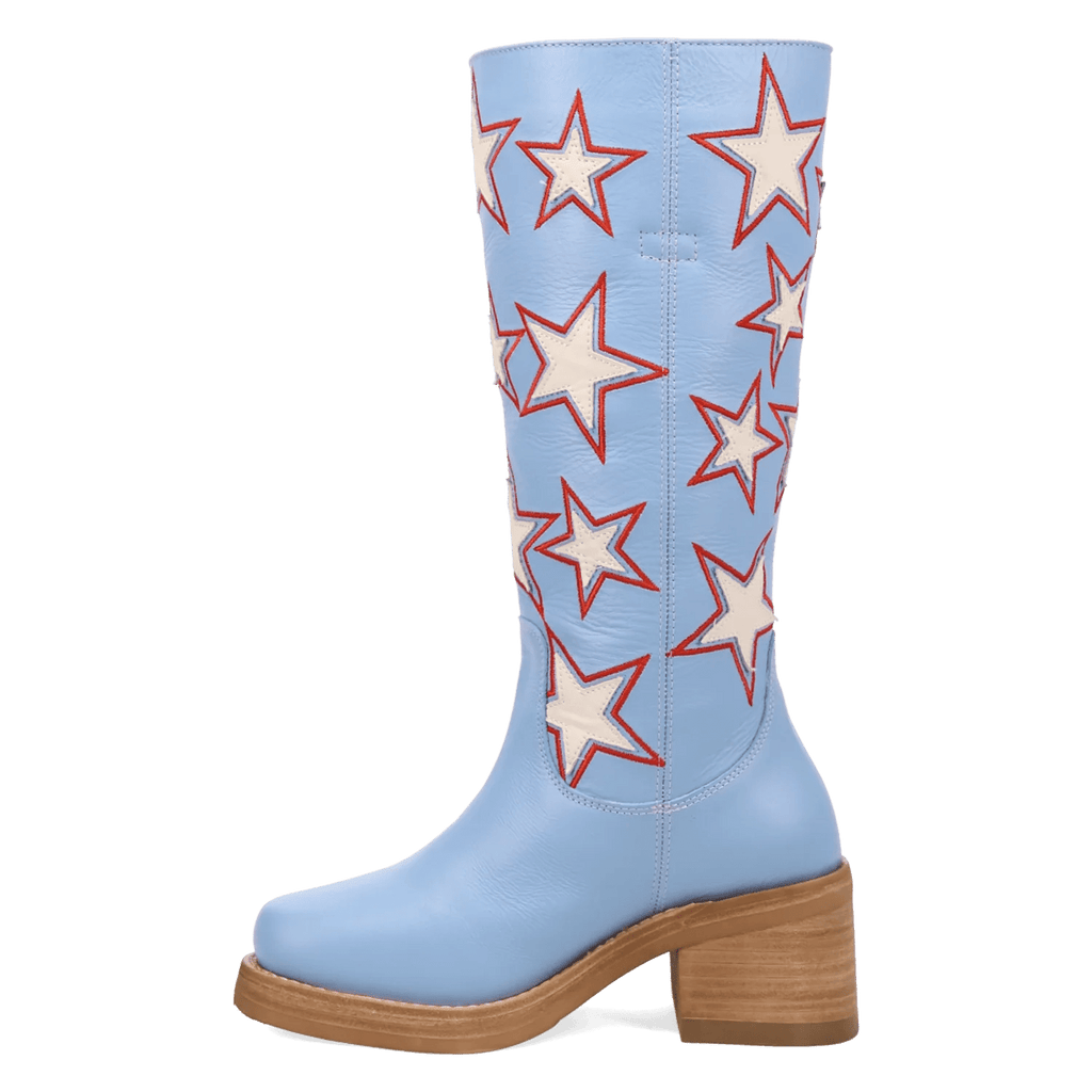 Dingo American Dream - Women's Leather Boots - Honeysuckle & Sparrow
