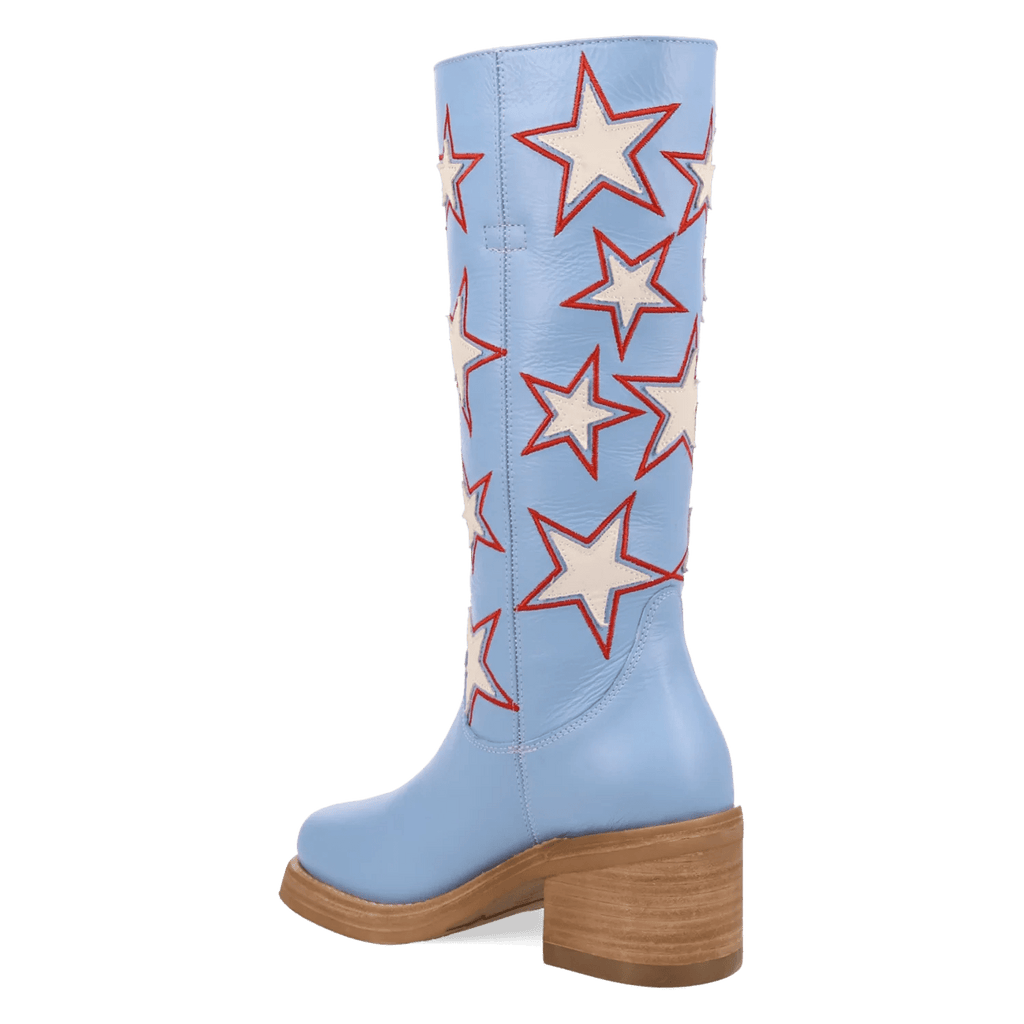 Dingo American Dream - Women's Leather Boots - Honeysuckle & Sparrow