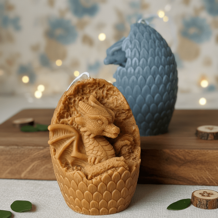 Dragon's Egg Candle | Magical Ambiance - Honeysuckle & Sparrow