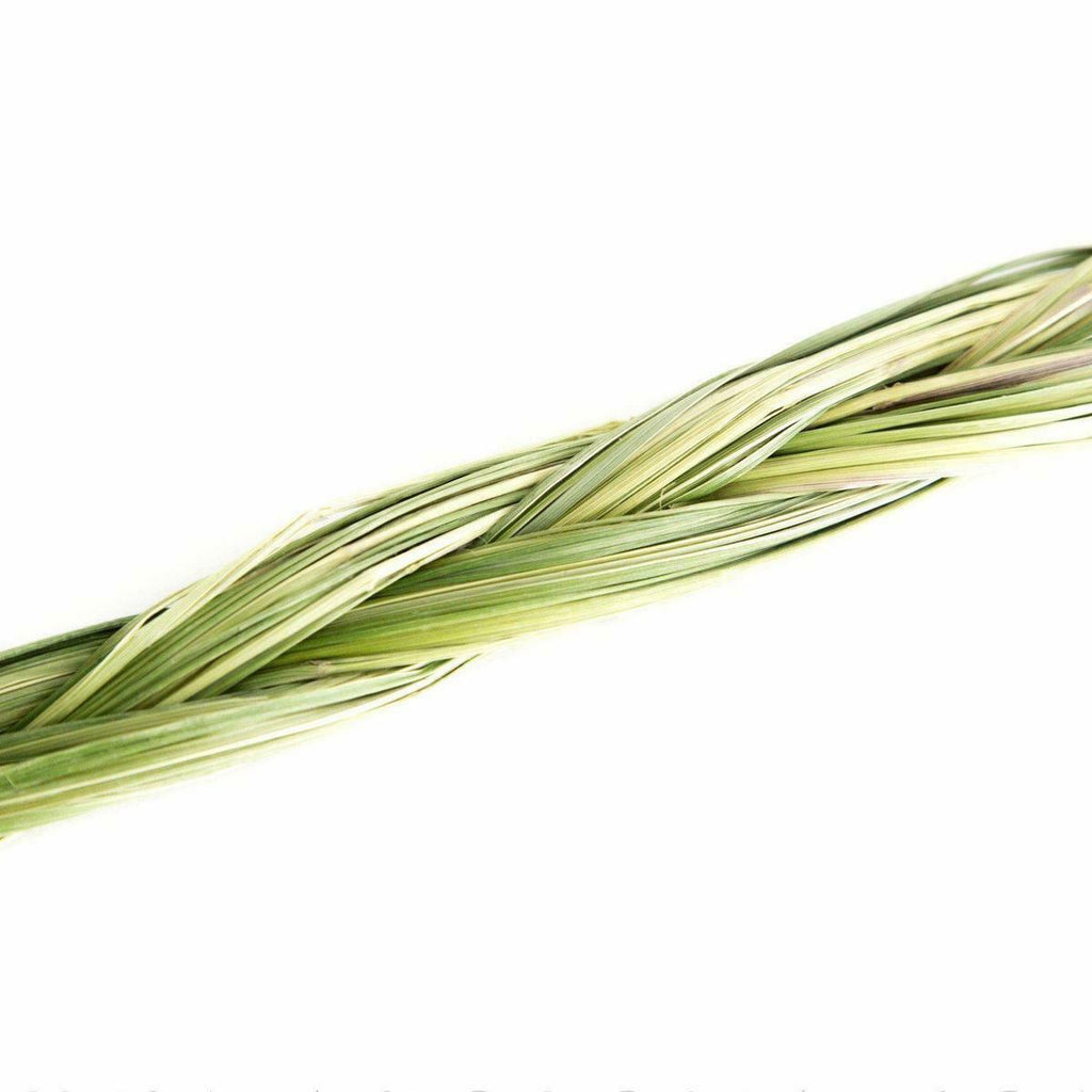 Smudging Herbs - Sweet Grass Braid - Honeysuckle & Sparrow