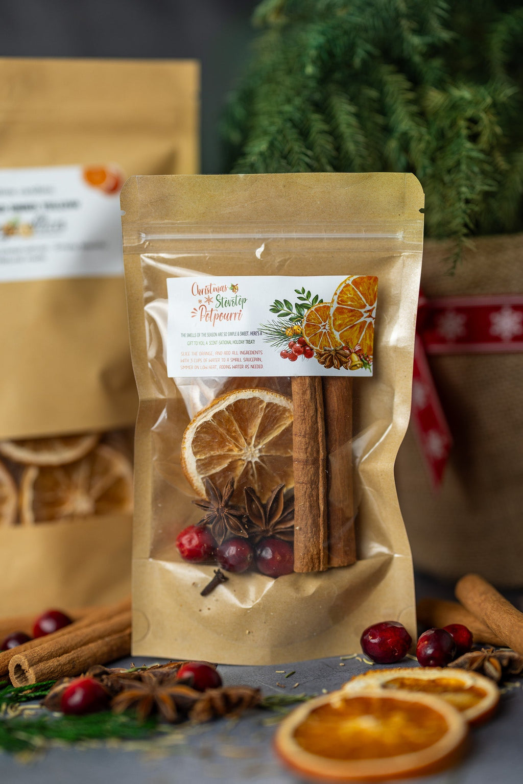Christmas Morning Stovetop Potpourri – Festive Holiday Home Fragrance - Honeysuckle & Sparrow