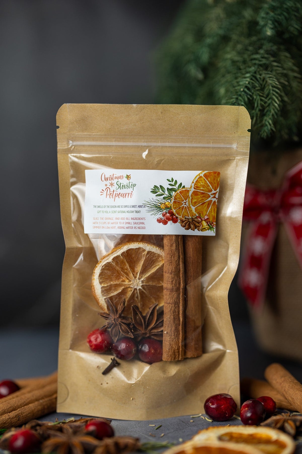 Christmas Morning Stovetop Potpourri – Festive Holiday Home Fragrance - Honeysuckle & Sparrow