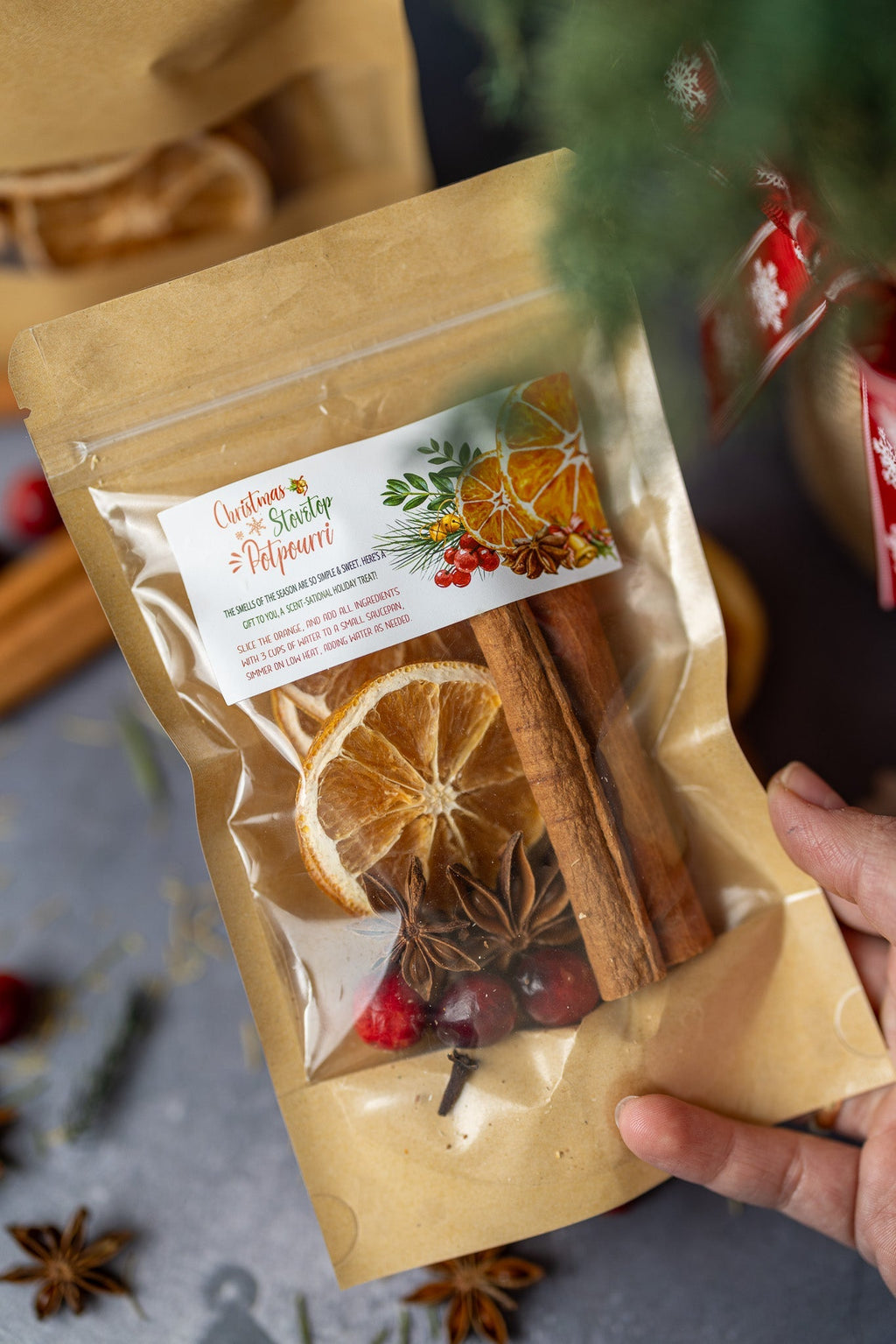 Christmas Morning Stovetop Potpourri – Festive Holiday Home Fragrance - Honeysuckle & Sparrow