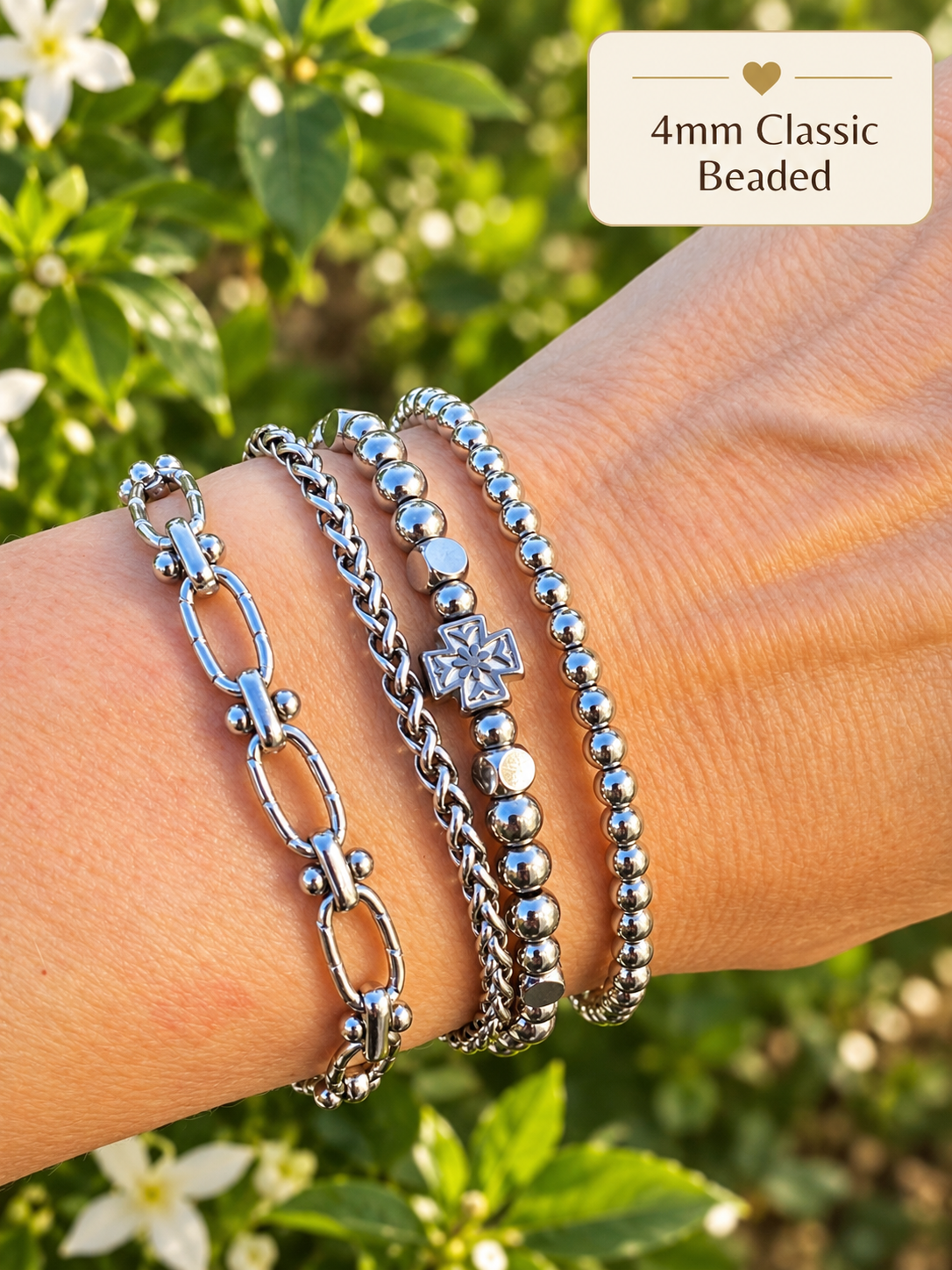CLASSIC BEADED BRACELET - Honeysuckle & Sparrow