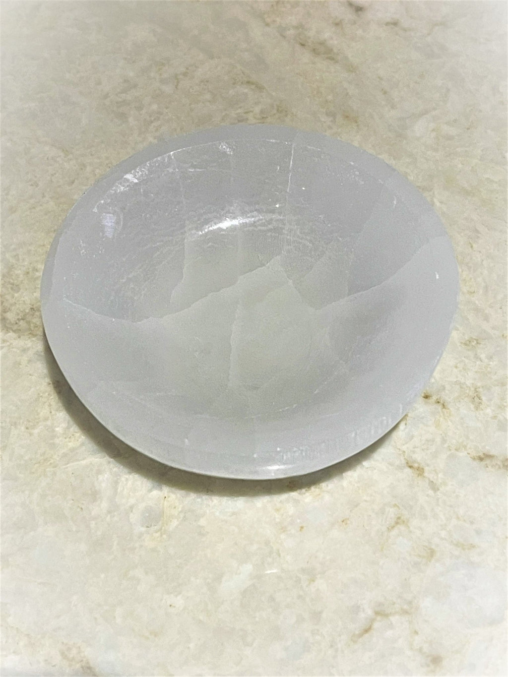 Selenite Healing Bowl 3.5"-4" Diameter - Honeysuckle & Sparrow
