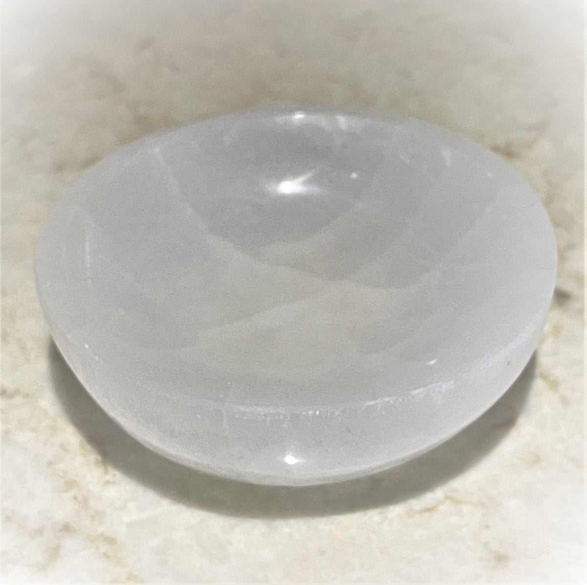 Selenite Healing Bowl 3.5"-4" Diameter - Honeysuckle & Sparrow