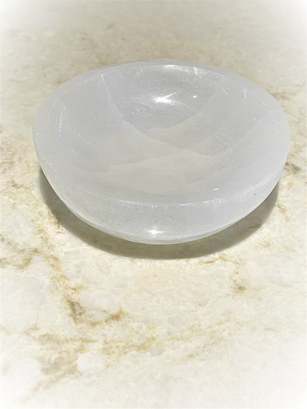 Selenite Healing Bowl 3.5"-4" Diameter - Honeysuckle & Sparrow