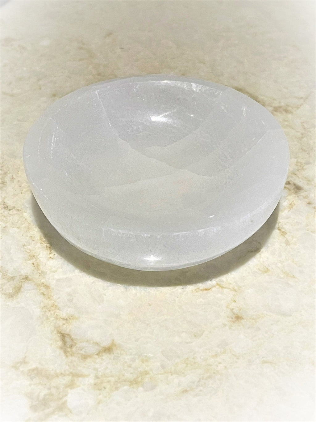 Selenite Healing Bowl 3.5"-4" Diameter - Honeysuckle & Sparrow