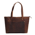 Rachel Large Leather Tote - Honeysuckle & Sparrow