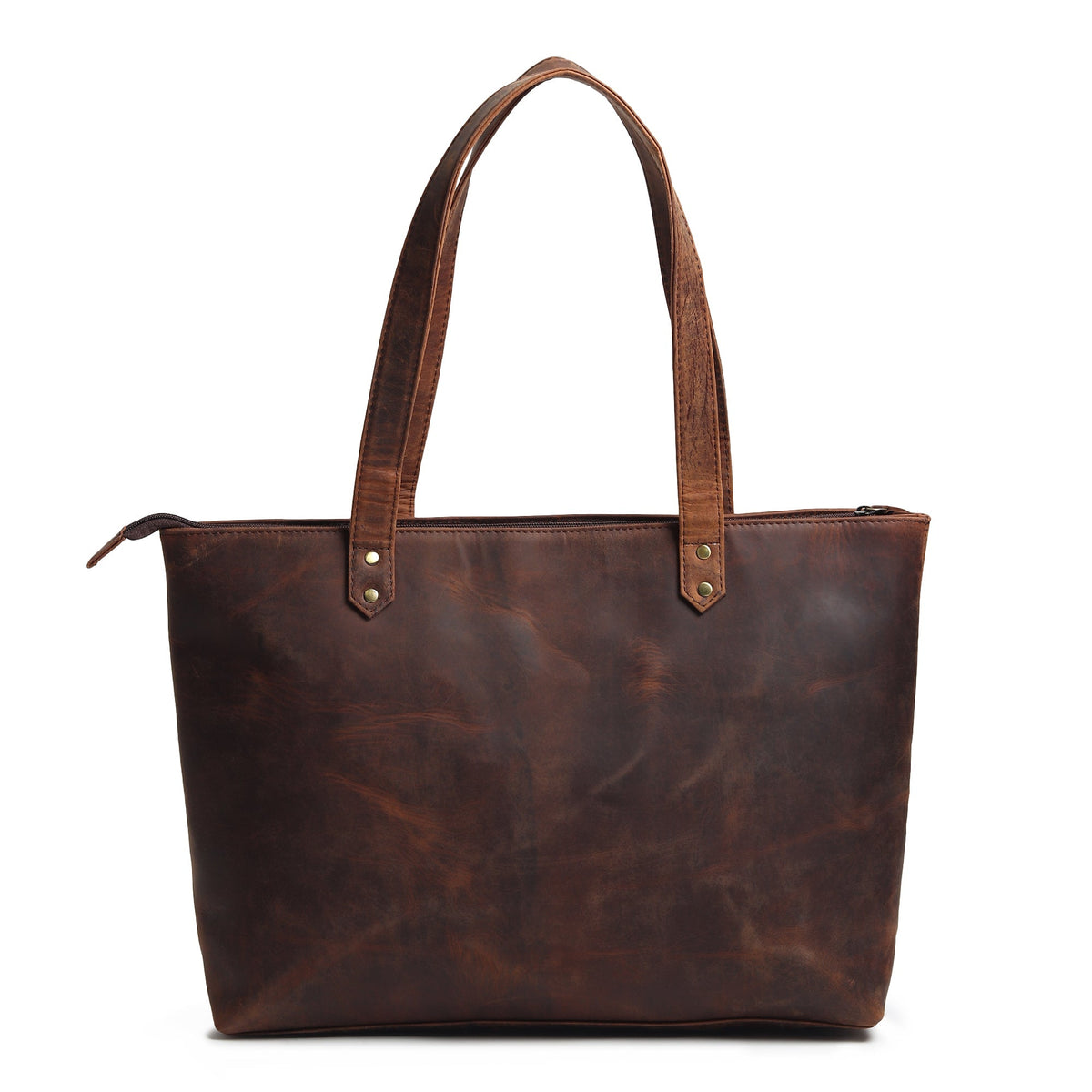 Rachel Large Leather Tote - Honeysuckle & Sparrow