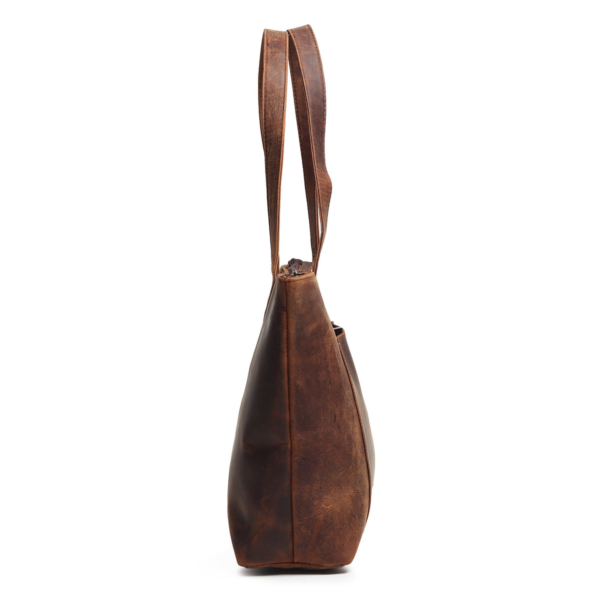 Rachel Large Leather Tote - Honeysuckle & Sparrow