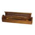 Incense Burner - Storage Wooden Box ~ Cutwork cover - Honeysuckle & Sparrow