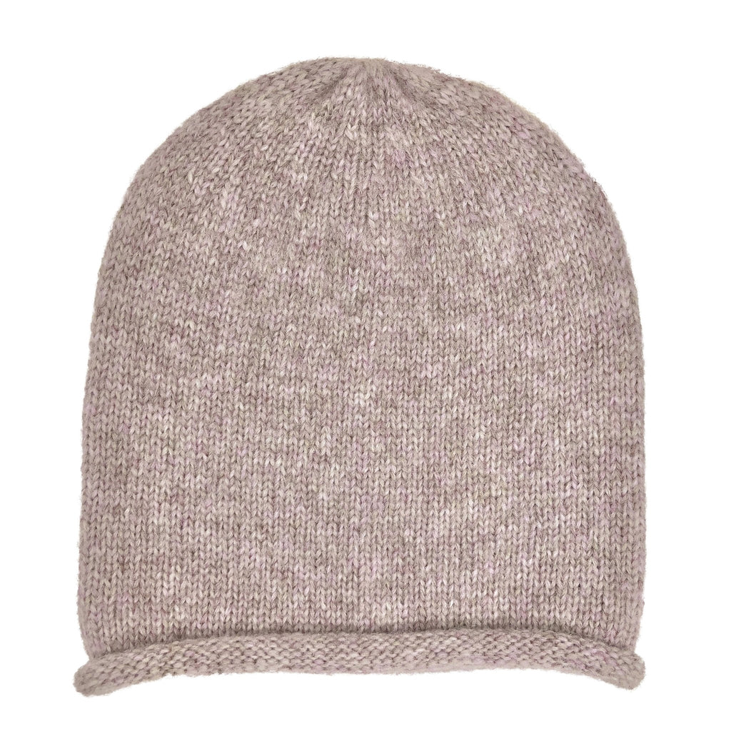 Blush Essential Knit Alpaca Beanie - Honeysuckle & Sparrow