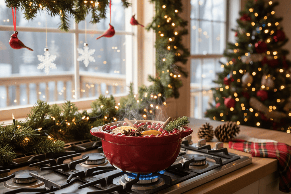 Christmas Morning Stovetop Potpourri – Festive Holiday Home Fragrance - Honeysuckle & Sparrow