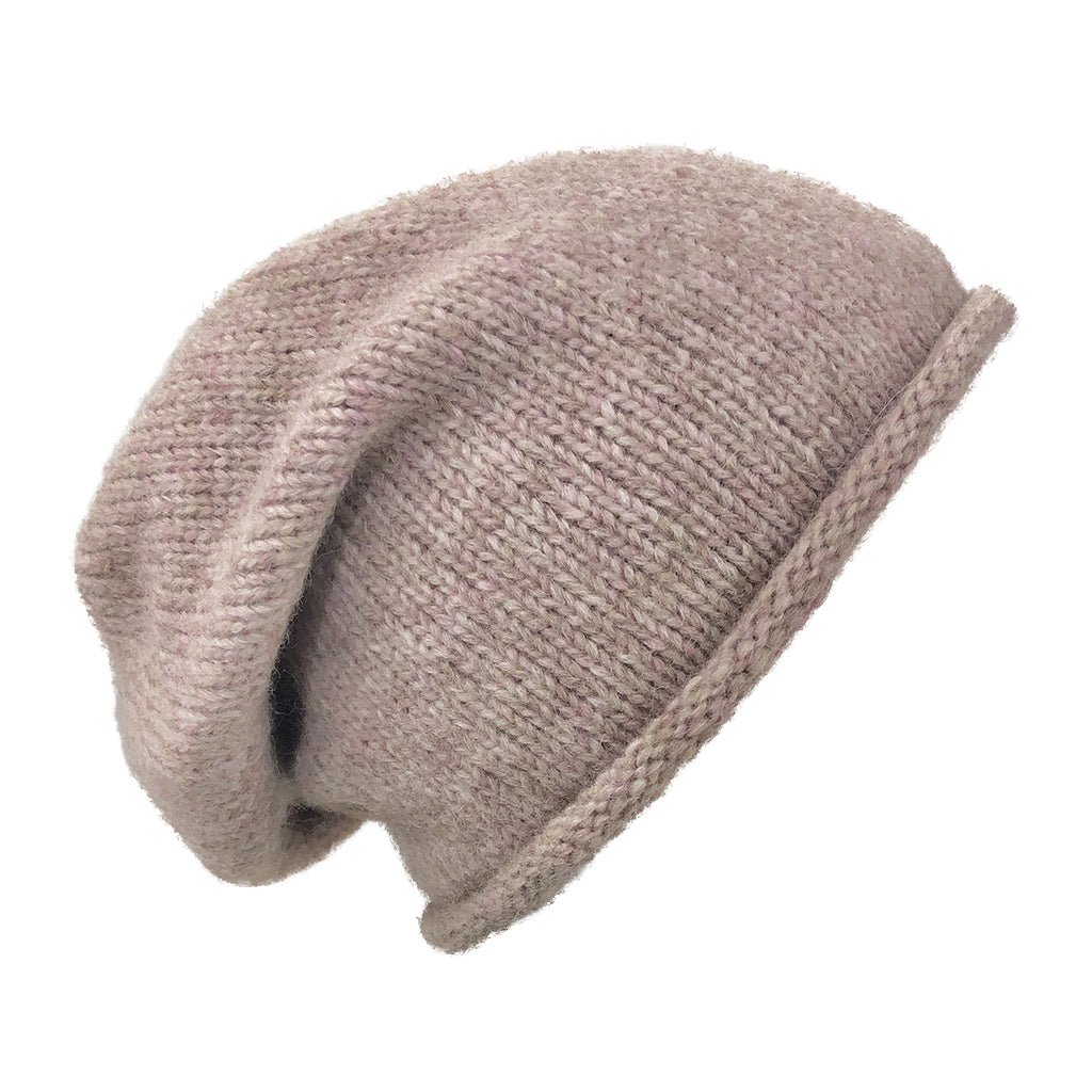 Blush Essential Knit Alpaca Beanie - Honeysuckle & Sparrow