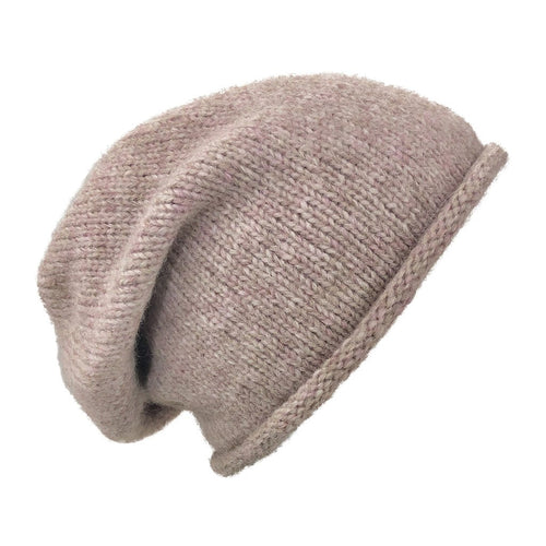 Blush Essential Knit Alpaca Beanie - Honeysuckle & Sparrow
