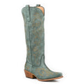 Roper Ryder (Turquoise) - Women's Cowgirl Boot - Honeysuckle & Sparrow